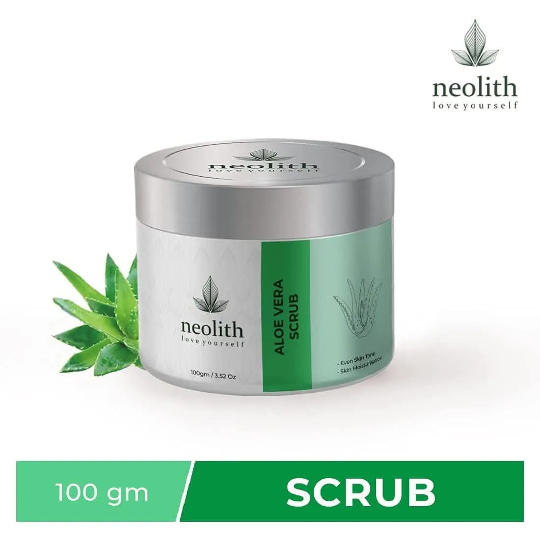 Aloevera scrub - winter scrub (100gm) |NEOLITH