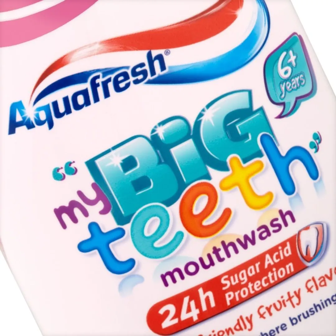 Aquafresh Big Teeth Mouthwash 300ml (T)