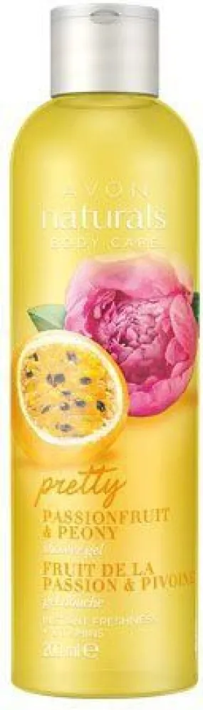 Avon Naturals Passionfruit & Peony Shower Gel - 200ml