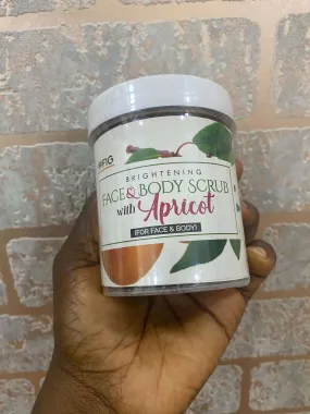 Figtree Brightening Face and Body Scrub with Apricot