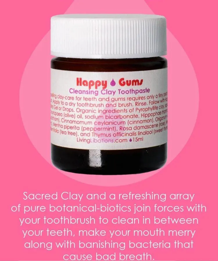 Happy Gums Cleansing Clay Toothpaste