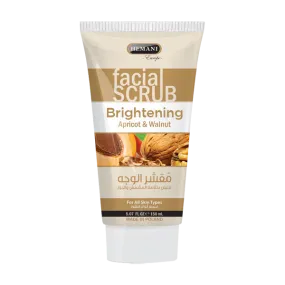 Hemani Facial Scrub Brightening Apricot And Walnut 150ml