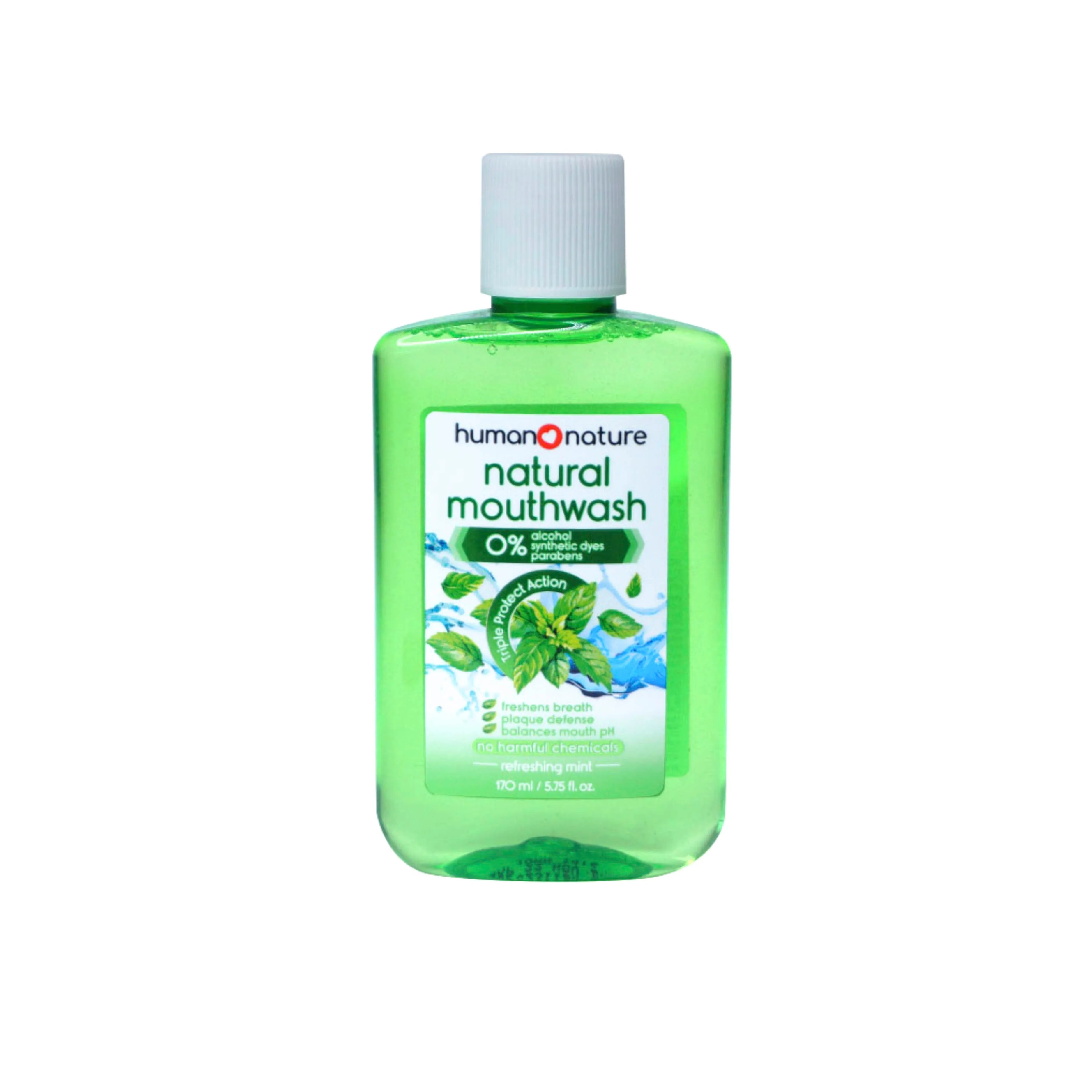 Human Nature Natural Mouthwash 170ml