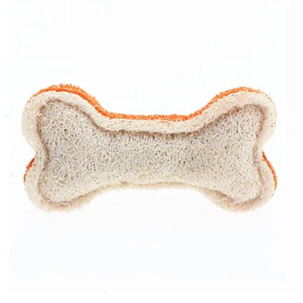 Loofah Bone Dental Toy - Medium