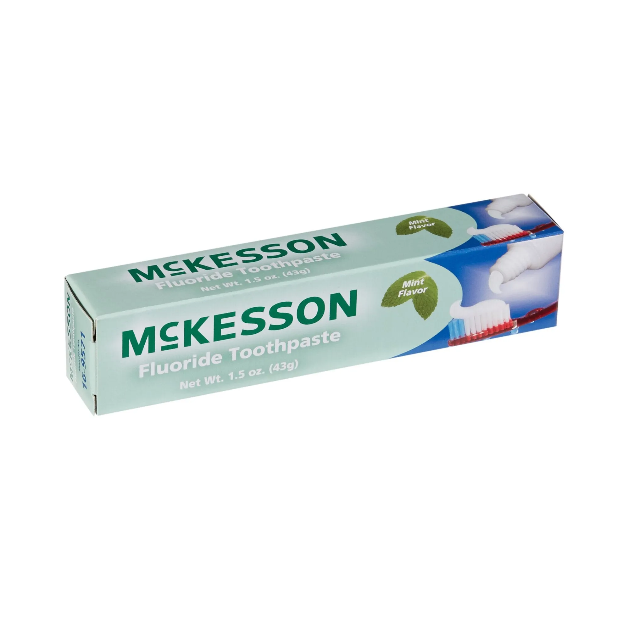 McKesson Toothpaste, Mint Flavor, Tube, 1.5 oz