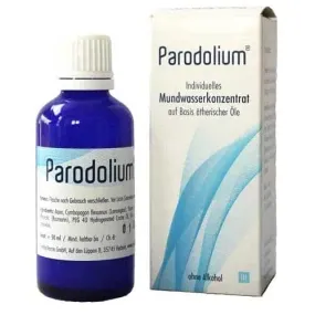 PARODOLIUM 3 mouthwash concentrate, lemongrass , thyme, rosemary