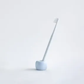 Porcelain Toothbrush Stand - White