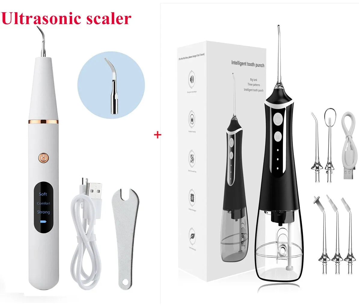 Powerful Oral Irrigator for Teeth Electric Portable Dental Water Flosser Jet Nozzles Whiten Teeth Floss Cleaning Dropshipping 0ral irrigator