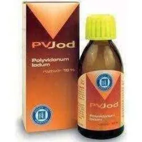 PV JOD 10% solution 20ml, antibacterial, antimycotic and antiviral