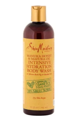 Shea Moisture Manuka Honey & Mafura Oil Intensive Hydration Body Wash 13 oz