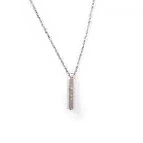 Silver Men's Necklace - Steps to Freedom